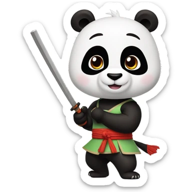 Kungfu panda  sticker