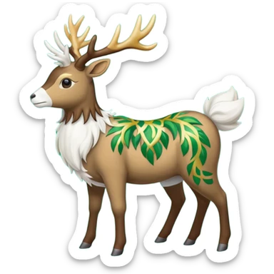 Stantler-Skiddo-Mudbray-Amaura-Virizion-fusion  sticker