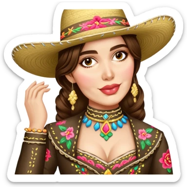 Charro Performer sticker