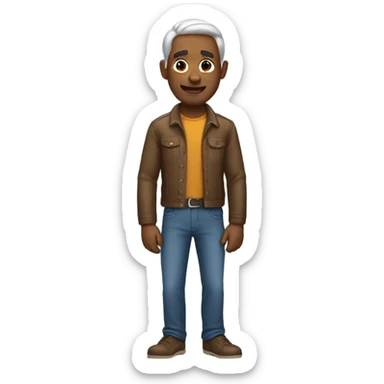 A man doing the griddy  sticker