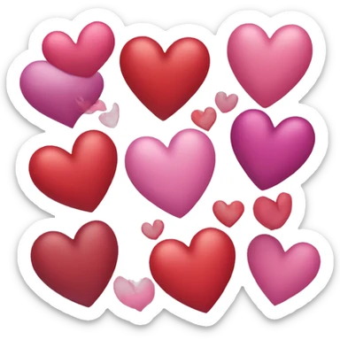 Hearts-love sticker