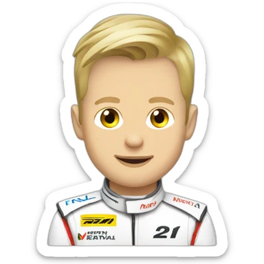Kevin Magnussen formula 1 sticker