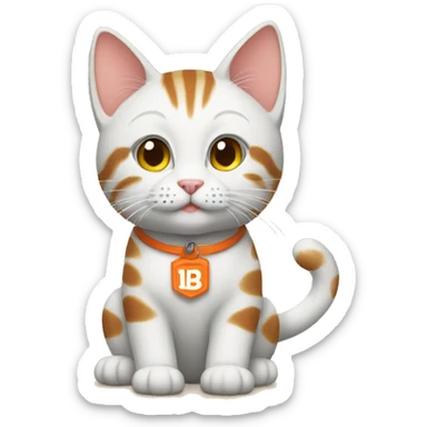 HomeDepot emoji cat sticker