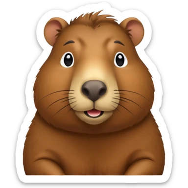 Kapibara sticker