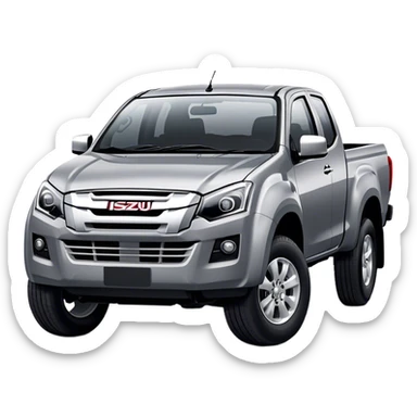 Isuzu D-MAX - Isuzu (Model Year: 2024) (Iconic colour: Grey) sticker