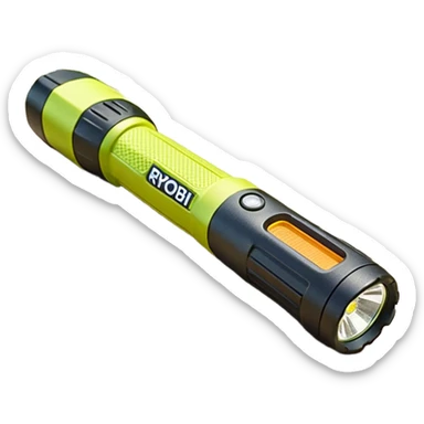 RYOBI P705 One+ - Linterna LED de iones de litio de 18 V, 130 lúmenes sticker
