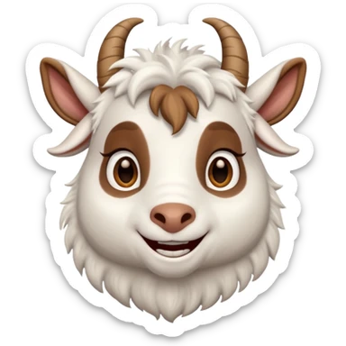 Lupe (goat) from the Ferdinand Disney movie sticker