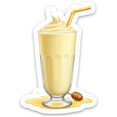 Honey milk smoothie  sticker