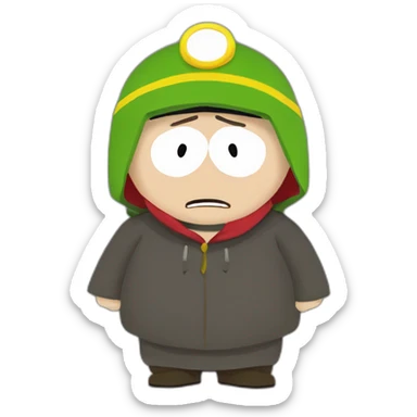 Cartman south park sticker