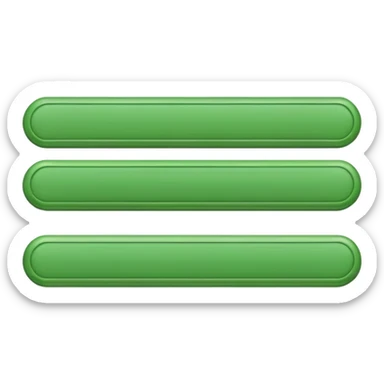 i want an hp bar for my discord bot which is text fight bot, i want a total of 3 emojis, left edge of hp bar, right edge of hp bar, middle of hp bar, i want the hp bar to look good and clean, it should look more like a hardcore hp bar sticker