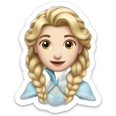 Reine des neiges sticker