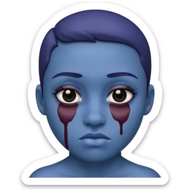 the black eyes bruise sticker