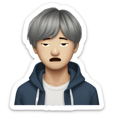 Kim taehyung crying  sticker