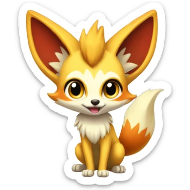  Fennekin Full body sticker