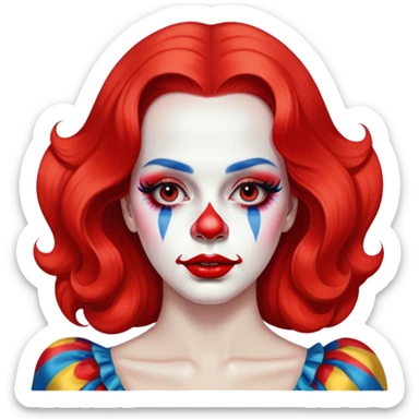 Lana del Rey with insane clown posse  sticker