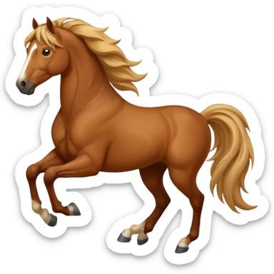Horse image sticker