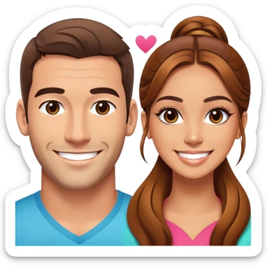 Lewis Howes and Yanet Garcia vs JetSetFly and Tefi INTERNET CELEBRITY BATTLE NOVIO DE MEXICO sticker