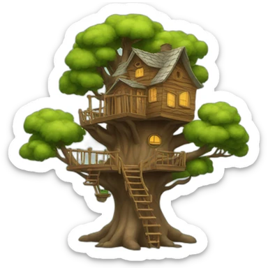 treehouse sticker