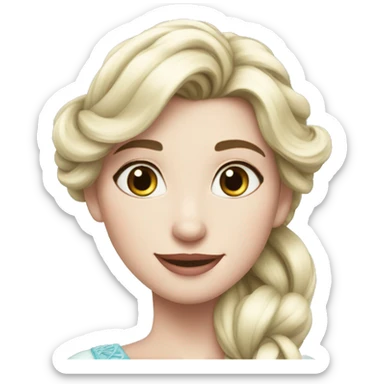 La reine des neiges sticker