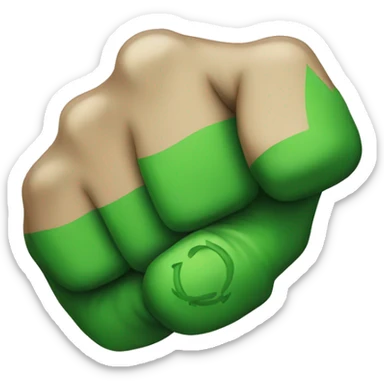 The green fist


 sticker