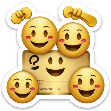 feedback/voucher like a note make it black and gold 3 smiles, angry,happy,okei, black and gold another oneanother one, make it happy sticker