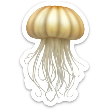 Jellyfish garlic  sticker