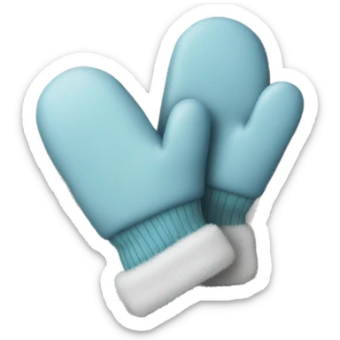 Hands winter mittens 🫶 sticker