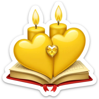 with this color code, #fff59b:

- heart emoji,
- diamond emoji,
- book emoji,
- feet emoji (footsteps),
- people hugging emoji,
- candle emoji,
- bell emoji,
- notification emoji,
- mobile emoji,
- love letter emoji,
- sun emoji sticker