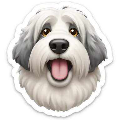oldEnglishsheep dog sticker