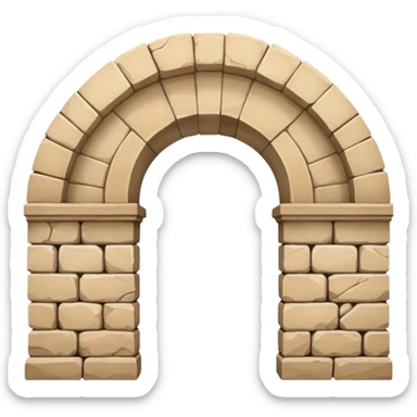 rudaki arch sticker