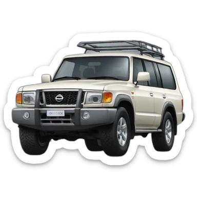 Nissan patrol sticker