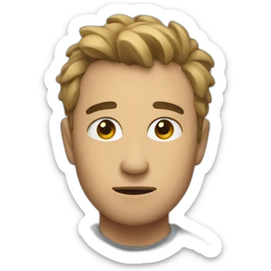 leave me alone sticker