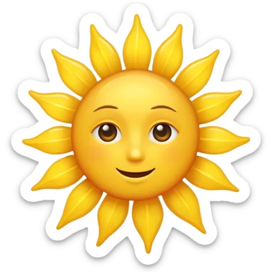 🇭🇺a sun in the middle sticker