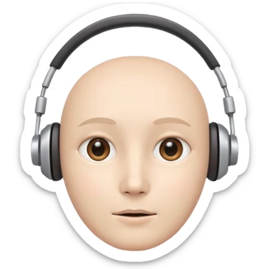 AI Call Agent human-like AI face, warm, calm and friendly, not robotic, not technical. 
Soft human AI face with a listening, welcoming expression, minimal facial lines, calm eyes. sticker