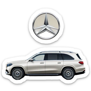 mercedes maybach gls 2022 sticker
