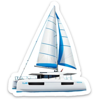 Make me a lagoon 43 catamaran sticker