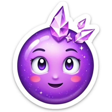 I want a purple sparkle ✨ sticker