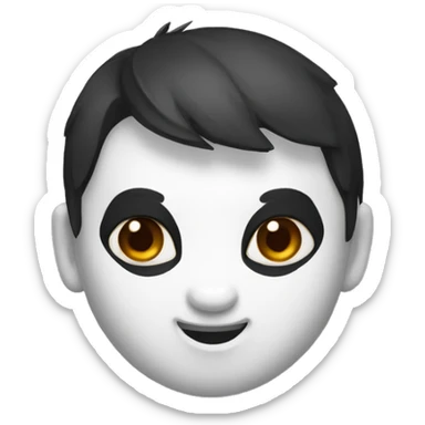 kungfu panda emoji face sticker