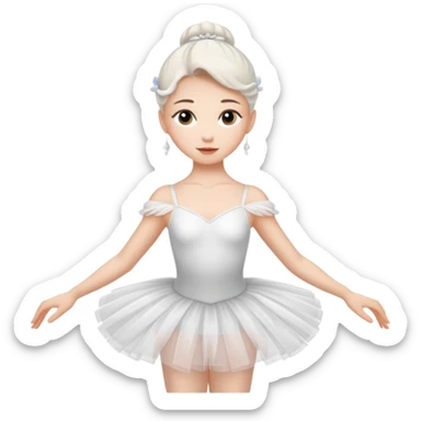 Bailarina de ballet sticker