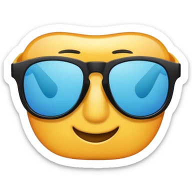 Sunglasses with the number 67 on them sticker