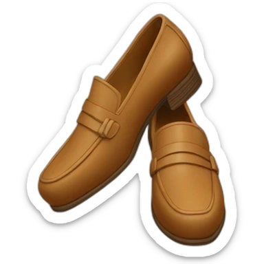 Loafers heels sticker