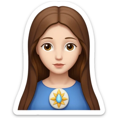 The blessed Virgin Mary sticker