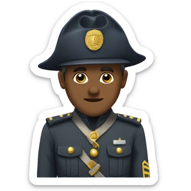 lieutenant badge sticker