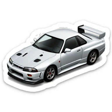 nissian skyline gtr sticker