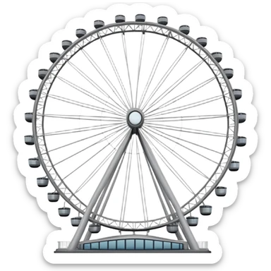 London Eye ferris wheel sticker