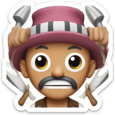 Tony tony chopper  sticker