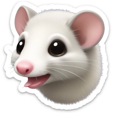 Cute Opossum sticker