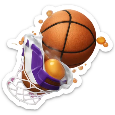 Bubble slam dunk moisturizer sticker