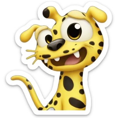 Marsupilami sticker