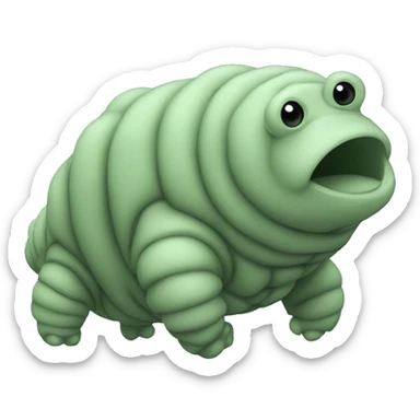Tardigrade sticker